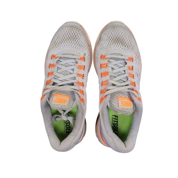 Nike Shoes Womens 7.5 Athletic Trainer Lunarglide 4 Running Sneaker Comfort Grey - Picture 7 of 13